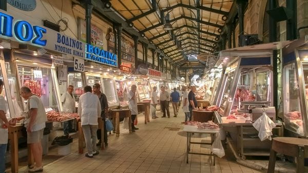 Markthallen van Athene