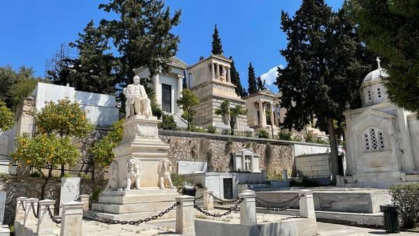 Wandelen door Athene