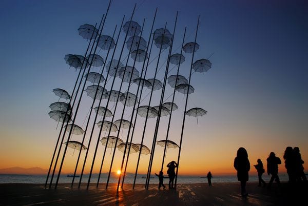 Umbrellas-Thessaloniki