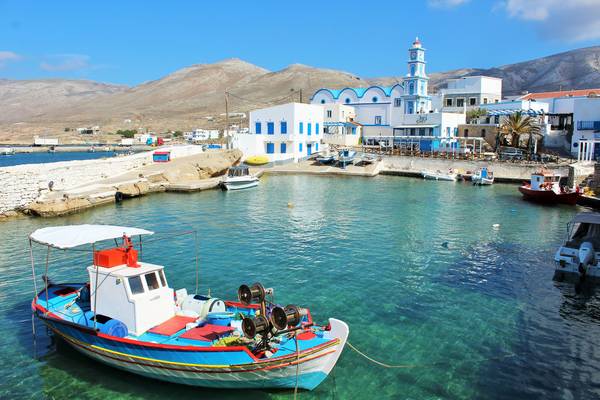 Hoofdstad Fry van het eiland Kasos - Foto Niels Bakker
