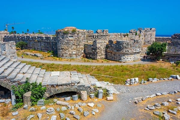 Het Kasteel Neratzia op Kos