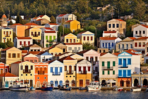 Charmant, klein en kleurrijk Kastellorizo op de Dodekanesos