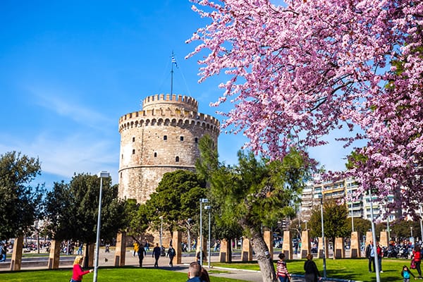 De witte toren van Thessaloniki