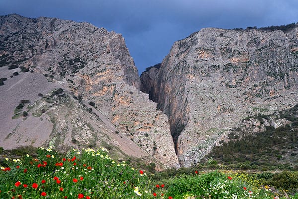 Ha Canyon bij Lasithi, Kreta